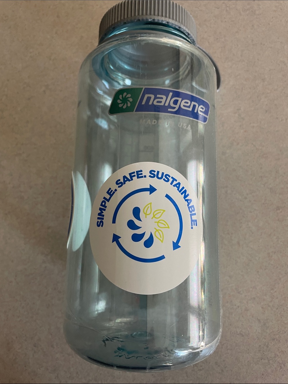 Nalgene Seafoam Water Bottle – BPA-Free Reusable Bottle 32 oz. NWT